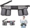 Window Cleaning Belt, Nylon Mesh Cleaning Tool Belt with 4 Pockets, Adjustable Tool Pouch, Tool Waist Belt for Gardener, Cleaner