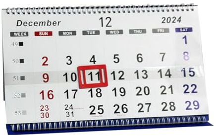 Bootskalender, Monatskalender für Segelboote - Wandkalender für Boote 2025, mit rotem Schild enthält den Kalender von Dezember 2024-Januar 2026 für Arbeiter