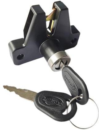 FLCPJGV Lucchetto per baule motocicletta, lucchetto per cuscino scooter anziani con chiavi, bauletto posteriore motocicletta per veicoli anziani, tricicli