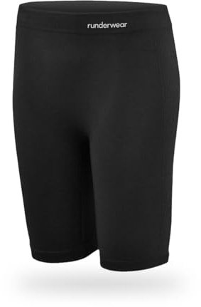 Runderwear Womens Running Long Boxer – Anti-Chafing Shorts, Womens Running Underwear, Lightweight, Seamless, Long Boxer Shorts for Women