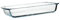 MAGICLULU Bandeja Rectangular de Vidrio para Servir Fuente para Hornear Apta para Microondas Resistente para Cocina
