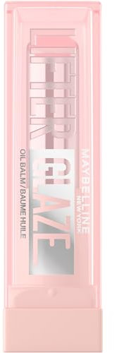 Maybelline New York Bálsamo Labial con Color, Labios Suaves y Brillantes, Hasta 24h de Hidratación, con Ácido Hialurónico, Lifter Glaze, Tono 002 Pink Drip