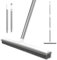 120CM Adjustable Long Handle Floor Sweeping Brush 2 in 1 Rubber Broom with Squeegee Edge,for Floors Carpets Tiles Windows Gardens Sweeping