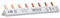 ABB 2CDL230180R1016 PSX3/16N Phasenschiene FlexLine 3P+N 16Pins 8 TE 10qmm