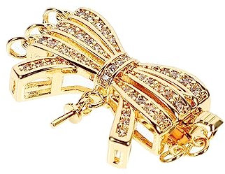 Housoutil Chiusura Per Ciondolo Accessorio Per Bracciale Gancio Per Chiusura Fai Da Te Design Per Creazione Gioielli Per Gioielli Fatti a Mano