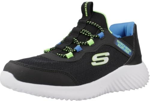Skechers Slip-Ins: Bounder - Brisk-Burst 403822L-BBLM, Girl Sneakers, Black, 40 EU