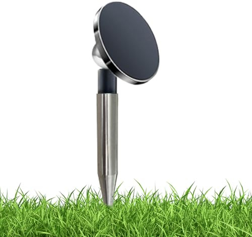 Ground Golf Phone Stand - Portable Magnetic Monopod Holder, Secure Rotating Ball Joint for Steady Smartphone Camera Placement, Convenient Video Capture Tool during Swing | Training Equipment