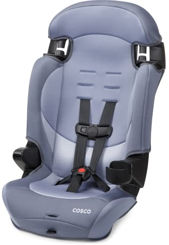 Cosco Kids Finale DX 2-in-1 Booster Car Seat, Forward Facing Toddler Car Seat (40-65 lbs) and Belt Positioning High Back Booster (40-100 lbs), Organic Waves