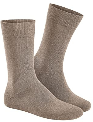 Hudson Herren Socken Relax Cotton druckfreier Bund Sahara 0754 41-42