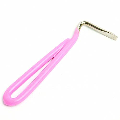 Roma Hufkratzer mit Vinyl-Griff, rose, Einheitsgröße