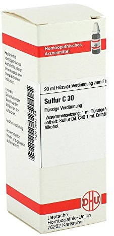 DHU Sulfur C30 Dilution, 20 ml Lösung