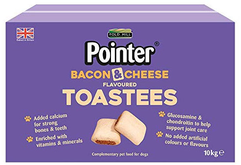 Chewdles Toastees/Bacon and Cheese Flavour 10kg
