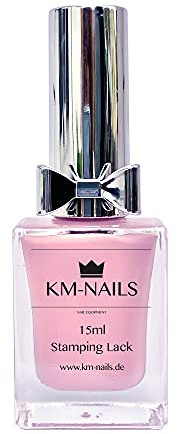 KM-Nails Spezial Stamping Lack rosa 15ml