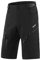 ARSUXEO Radhose Herren MTB Shorts ohne Polsterung Radfahren Shorts Klassisch Wasserdicht 1903 schwarz XXL