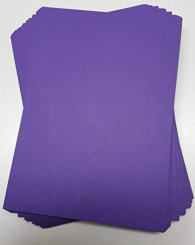Stella Crafts Lot de 20 feuilles de papier cartonné Violet A4 240 g/m² 297 mm x 210 mm