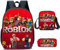 Boys Roblox Backpack with Lunch Box & Pencil Case, Girls Student Book Bag Kids School Backpack Laptop Backpack Teens Game Travel Bag (Style9)
