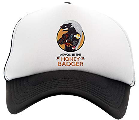 Always Be The Honey Badger Kappe Baseball Unisex Kinder des Jungen Mädchens Einstellbar Cap Unisex Boy's Girl's