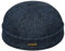Sterkowski Docker Leon Beanie Harris Tweed, blau/schwarz, 55