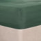 Brentfords Plain Dye Fitted Bed Sheet Non Iron Super Soft Easy Care Microfiber, Forest Green - Single Size