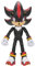 SONIC THE HEDGEHOG Sonic 3 Movie Shadow Collector Toy Figure by Jakks Pacific, Stands 5” / 13 cm Tall, Highly Articulated for Boys/Girls, Officially Licensed 3 Movie, Suggested for Ages 3+