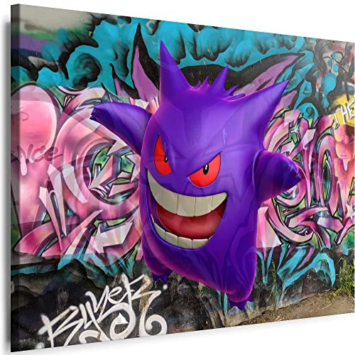 Myartstyle Bilder Graffiti Anime Tiere Film Leinwandbilder Kunstdruck Wandbilder (40x30 cm)