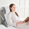 Almohada de Lectura 3 en 1 Extra Ancha,Soporte Ergonómico para Cama y Sofá,Cuña Antireflujo y Postquirúrgica, Respaldo Ajustable con Cojín Lumbar Incluido,Dolor de Espalda y Sueño, Pelo Mascotas