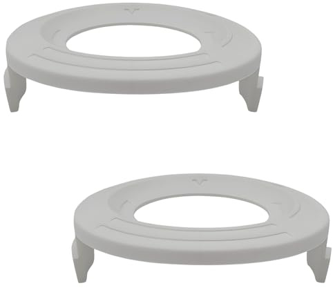 PEHUAP 2er-Pack Trimmerkopf-Basisabdeckung, Ersatz kompatibel mit Stihl FSA 57 FSE 52, Autocut C3-2 Spulenabdeckungsteile 4009 710 4304, Unkrautfresser Rasentrimmerkopf-Zubehör