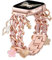 Wepro Elegante Kompatibel mit Apple Watch Armband 40mm 38mm 41mm 42mm(Series 10), Verstellbare Kette Link Uhrband mit Luxus Ersatz Zubehör für iWatch Armband Series 10 9 8 7 6 5 4 3 2 1 SE