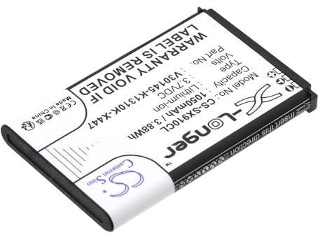 TCTK Akku 1050mAh Kompatibel mit [Siemens] Gigaset SL910, Gigaset SL910A, SL910H Ersetzt V30145-K1310-X447, V30145-K1310K-X447, V30145-K1310K-X447-0-HY