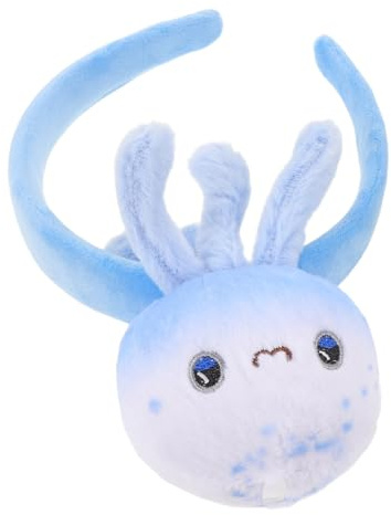 EPIGEIST Niedliches Blaues Quallen Haarband aus Hautfreundlichem Material mit Vielseitiger Nutzung für Halloween und Mottopartys im Ocean Ebene Plüsch Stil