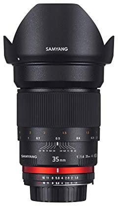 Samyang Objectif pour Sony E 35 mm F1.4 AS IF UMC Noir