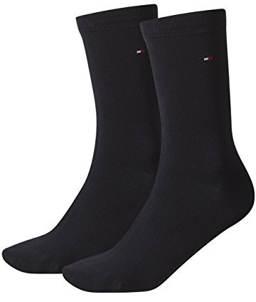 Tommy Hilfiger Damen Socken Casual 4er Pack, Größe:35-38;Farbe:midnight blue