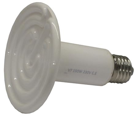 Leisure Heating 150W Ceramic Dull Emitter Heat Lamp Bulb