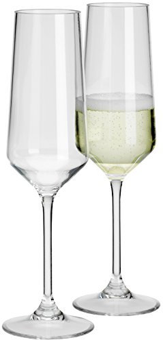 Flamefield Savoy Prosecco/Champagne Glasses - Pack of 2