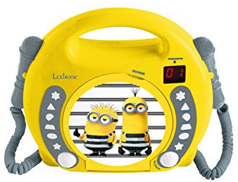 CD-Player mit 2 integrierten Mikrofonen Despicable Me Lexibook RCDK100DES