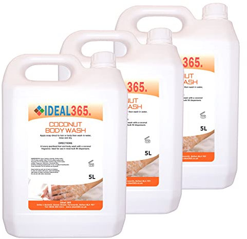 Coconut Hand Hair And Body wash 5 Litres (15 Litres)