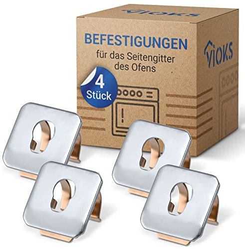 VIOKS Juego de 4 casquillos de repuesto para Bosch 00631174 / Herd Siemens Horno Accesorios para horno rejilla y horno Bosch Repuestos/Siemens Repuestos/Constructa Horno Piezas de repuesto