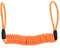 Reminder Coil Cable, Motorcycle Bike Alarm Disc Lock Reminder Cable Disc Lock Antitheft Security Spring Reminder Coil Cable for Motorbikes, Motorcycles, Scooters, Bicycles(Orange) Reminder Cable