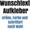 Ma2ca Wunschtext Aufkleber selbst gestalten - als Schriftzug - Tuning Sticker Klebeschrift - Buchstaben Text Aufkleber Autofolie Folien Aufkleber