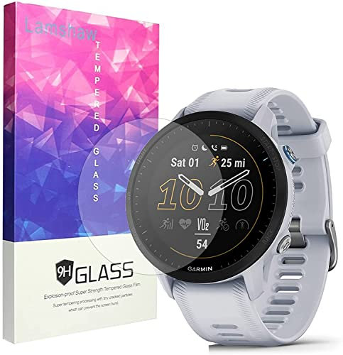 SkyBand [3 Pack Protector] 9H Protector De Pantalla De Cristal Templado Compatible para Reloj Inteligente Garmin Forerunner 955 (3 Pack)