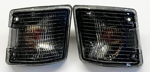 goingfast Passend für VW T3 Bus Frontblinker Blinker Schwarz Links Rechts Set mit Fassung