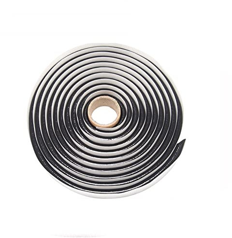 Sellador de goma de 4M x 9MM, cinta selladora de butilo, cuerda de sellado para coche, camión, ventana, puerta, RV, parabrisas, faros delanteros, pegamento de goma de butilo
