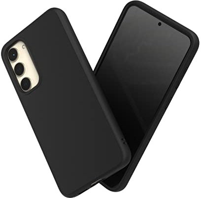 RhinoShield Case kompatibel mit [Galaxy S23+] | SolidSuit - Stoßdämpfende & schlanke Schutzhülle mit Premium Finish - 3.5 Meter Fallschutz - Klassik Schwarz