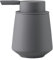 Handseifenspender, keramischer Spülmittelspender für Küchenspüle, 12oz Badezimmer nachfüllbare Flüssiglotion Handseifenflasche, Straight-Edge