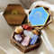 Anima Premium 7 Chakra Kristalle Steine Set – Edelsteine Heilsteine mit Rosenquarz, Amethyst und Lapislazuli in einer Holzbox für Heilung – Spirituelles Geschenk für Frauen mit Anleitungsheft