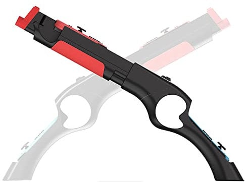 Game Gun Controller für Nintendo Switch/Switch OLED Schießspiele, Call of Juarez, Sniper Elite 3, Big Buck Hunter, Resident Evil und andere, für Switch Handgriff Schießspiele Zubehör