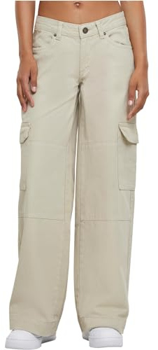 Urban Classics Damen Ladies Low Waist Cargo Pants