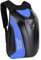 mjmoto Sac à dos de moto imperméable en fibre de carbone avec coque rigide réfléchissante, bleu, Cyclisme, randonnée, camping, escalade, voyage, pêche