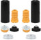 Anlseiod Domlager Reparatursatz für 1er E81 E87 E88 E82 3er E90 E91 E92 E93 Stoßdämpfer Hinten Staubschutzsatz Anschlagpuffer Federung Hinterachse Anschlagpuffer Stoßdämpfer 31331094616(Link Recht)