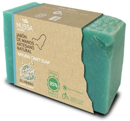 Mussa Canaria Natürliche handgefertigte Seife mit Meeresalgen, 100 g